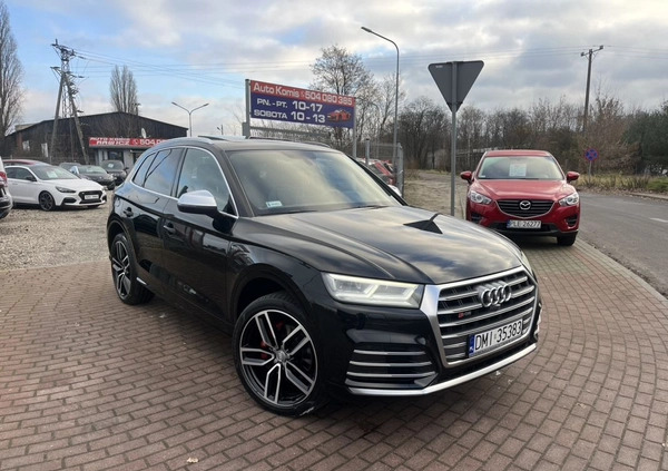 Audi SQ5 cena 159500 przebieg: 47000, rok produkcji 2017 z Kalisz Pomorski małe 562